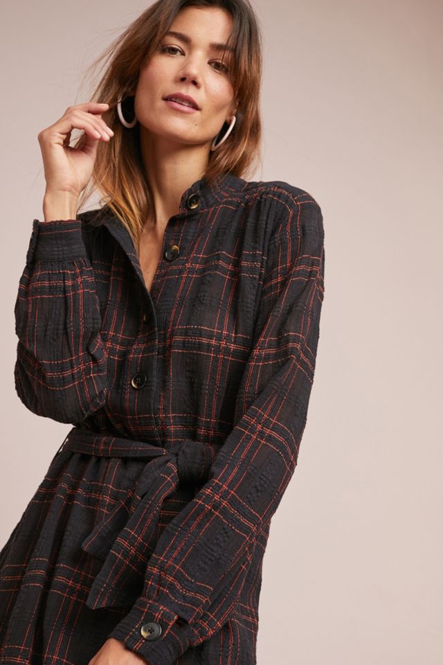 Alto Plaid Shirtdress #2