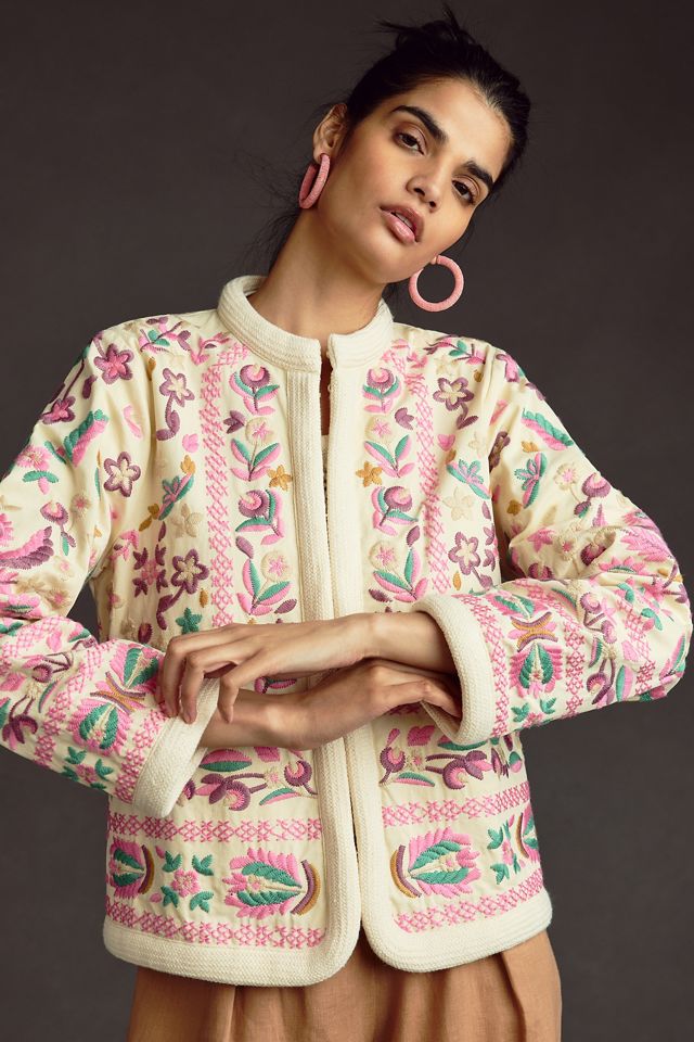 Antik Batik Andrea Embroidered Jacket #4