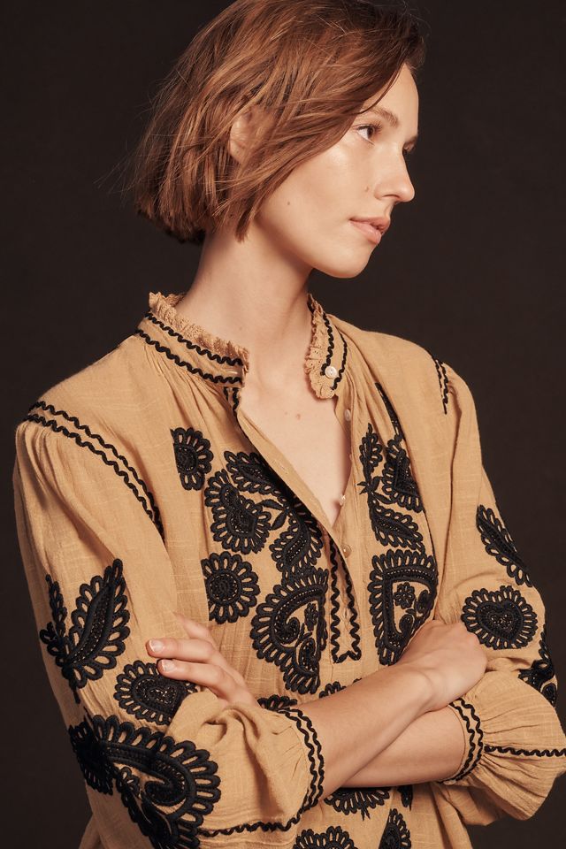 Antik Batik Robby Embroidered Dress #1