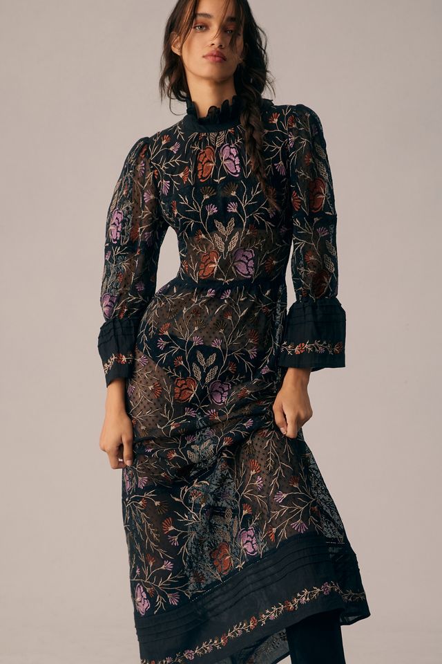 Antik Batik Ari Long Sheer Dress #1
