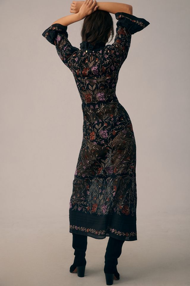 Antik Batik Ari Long Sheer Dress #2