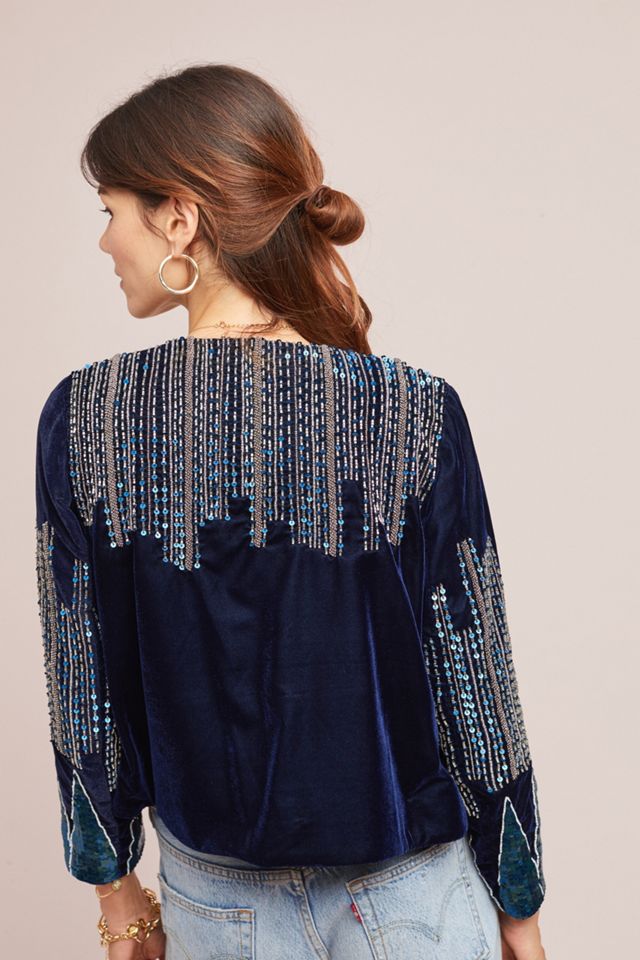 Emilia Velvet Jacket #1