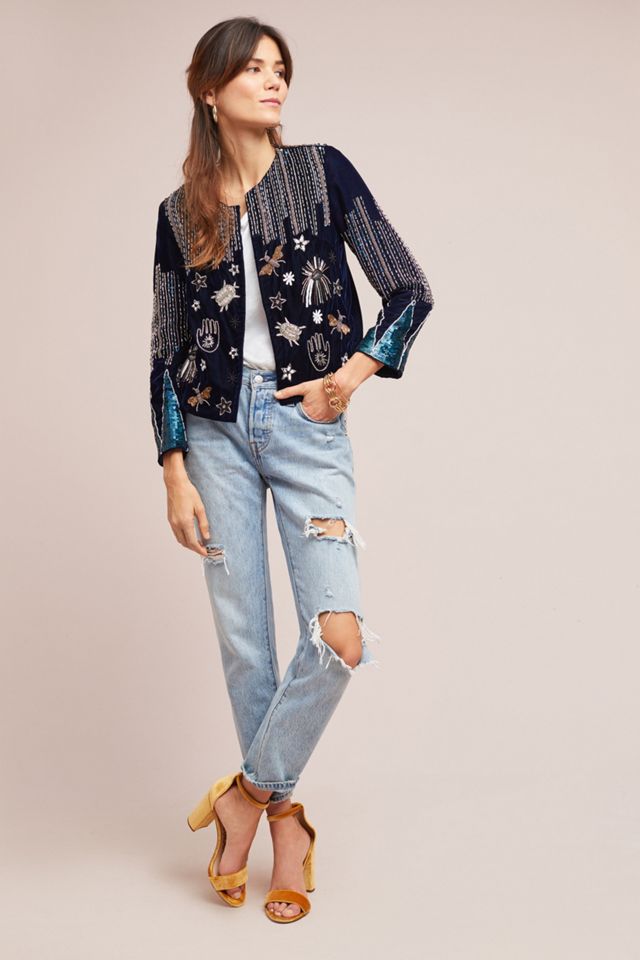 Emilia Velvet Jacket #3