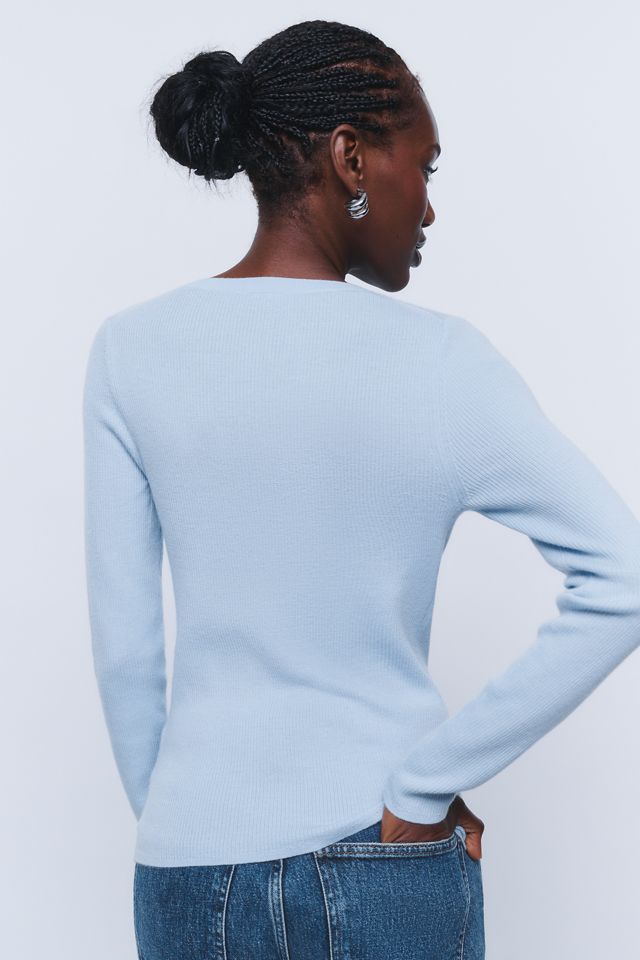 Top Henley 100% Cachemira By Anthropologie #3