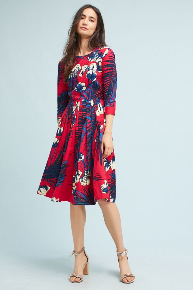 Margot Palm Dress #3