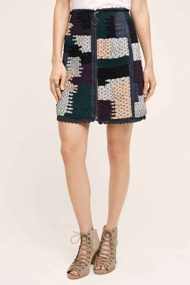 Austinian Tweed Mini Skirt #1