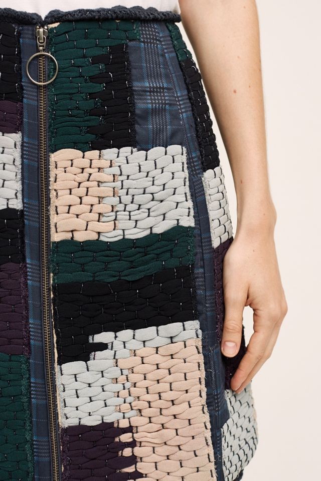 Austinian Tweed Mini Skirt #3