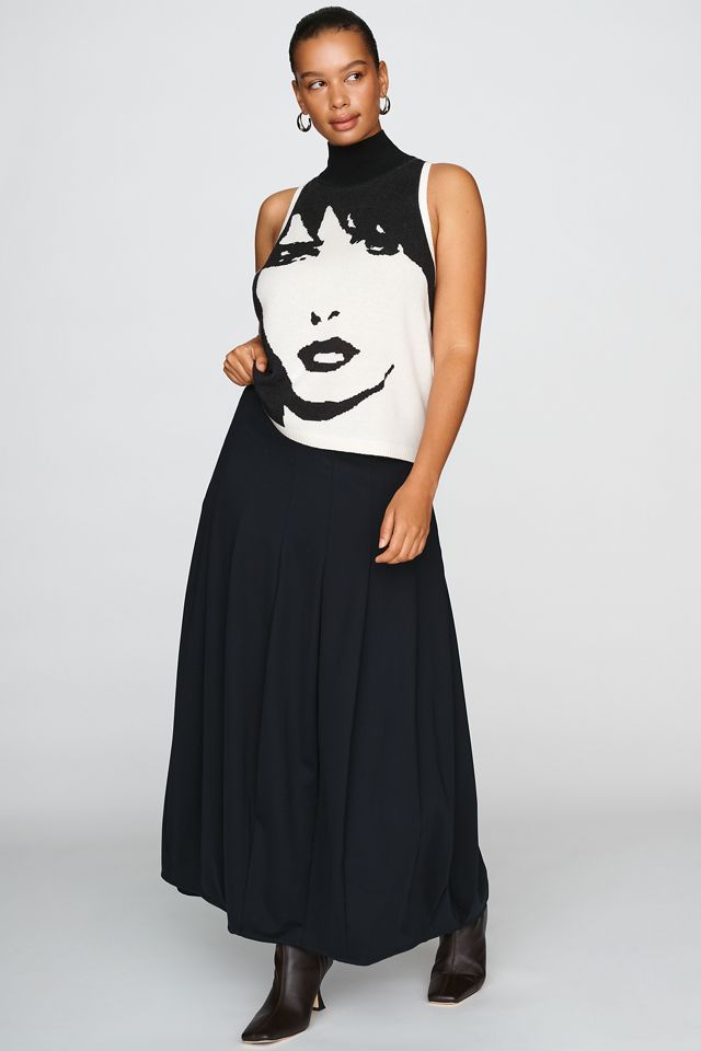 Gonna Midi a Botte Moderna By Anthropologie #3
