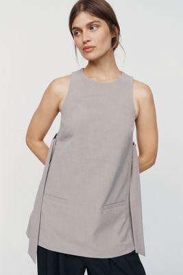 By Anthropologie Side-Tie Tank Top
