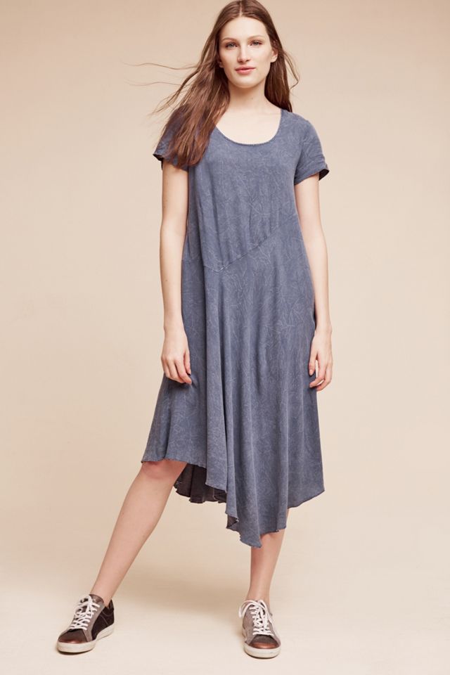 Asymmetrical Crepe Dress #1