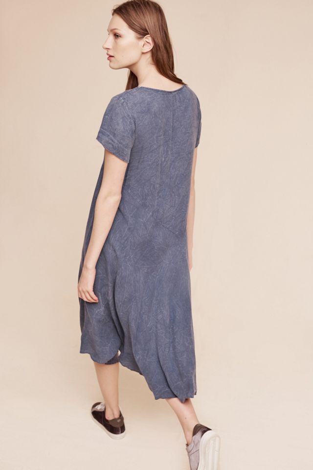 Asymmetrical Crepe Dress #3