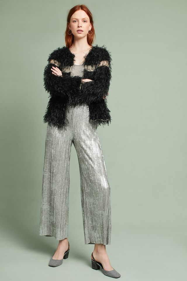 Metallic Cozy Cardigan #1