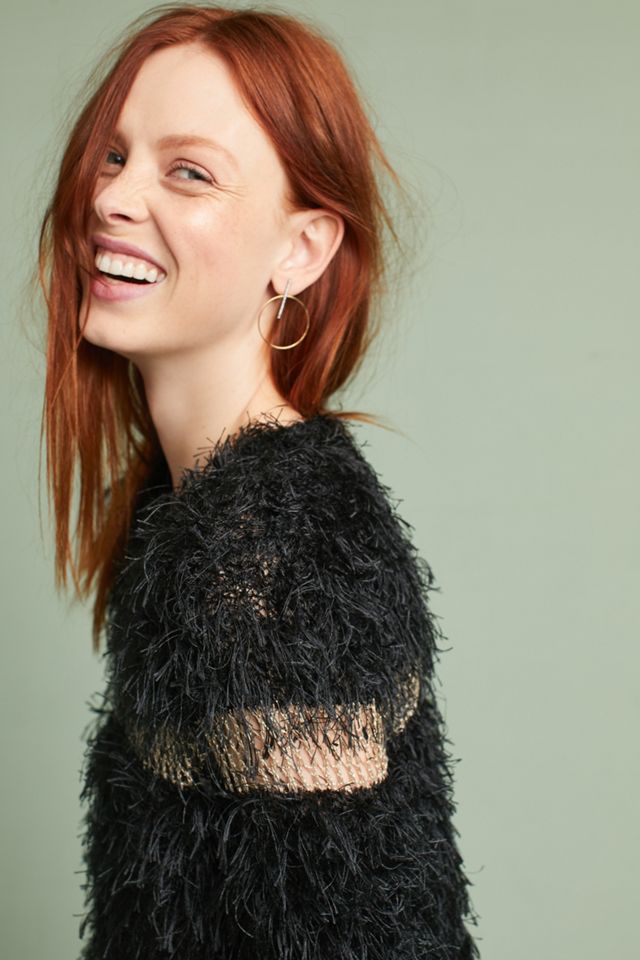 Metallic Cozy Cardigan #2