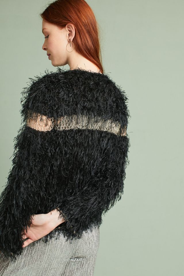 Metallic Cozy Cardigan #3