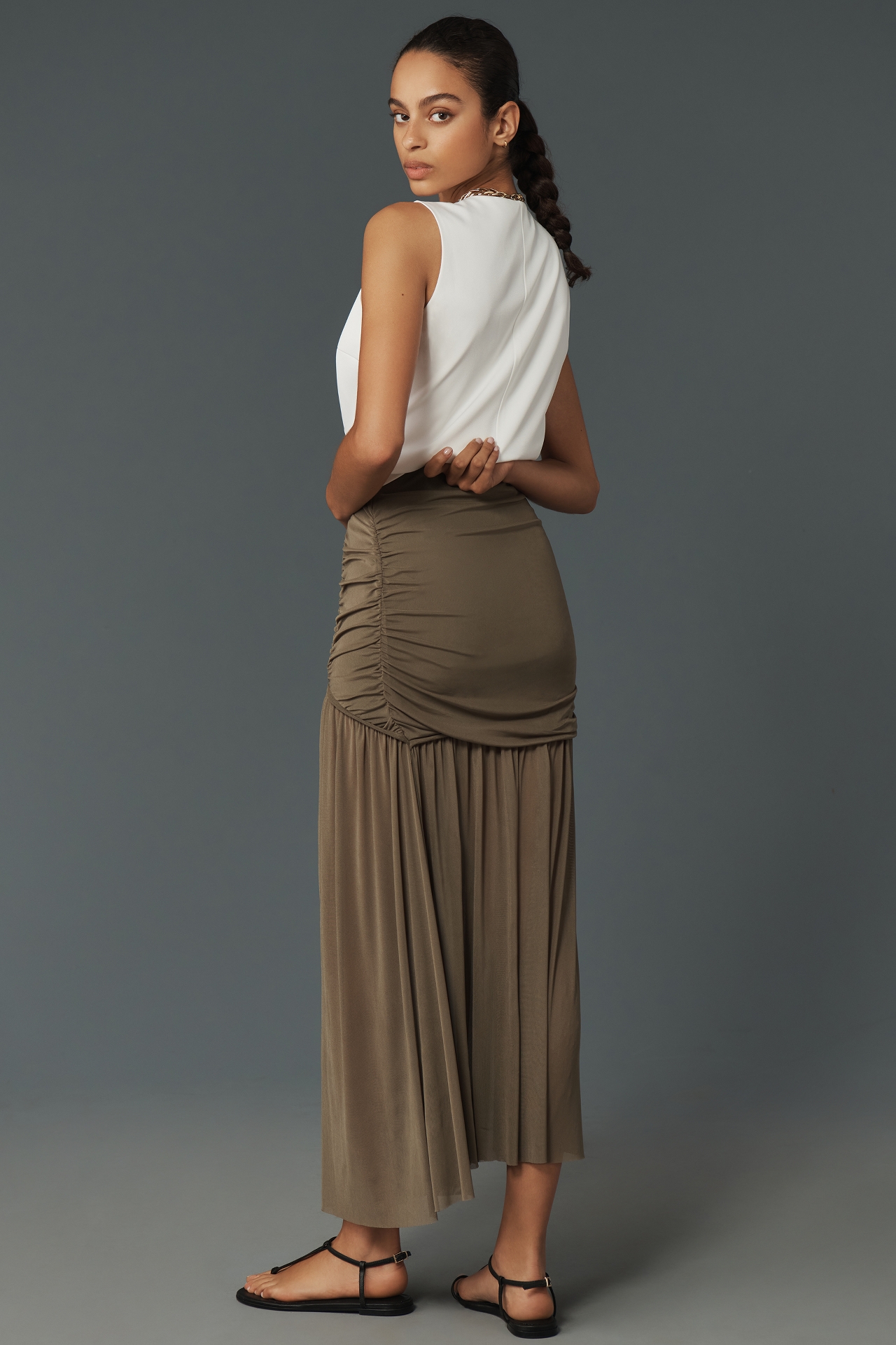 Gestuz MessiGZ Mesh Maxi Skirt