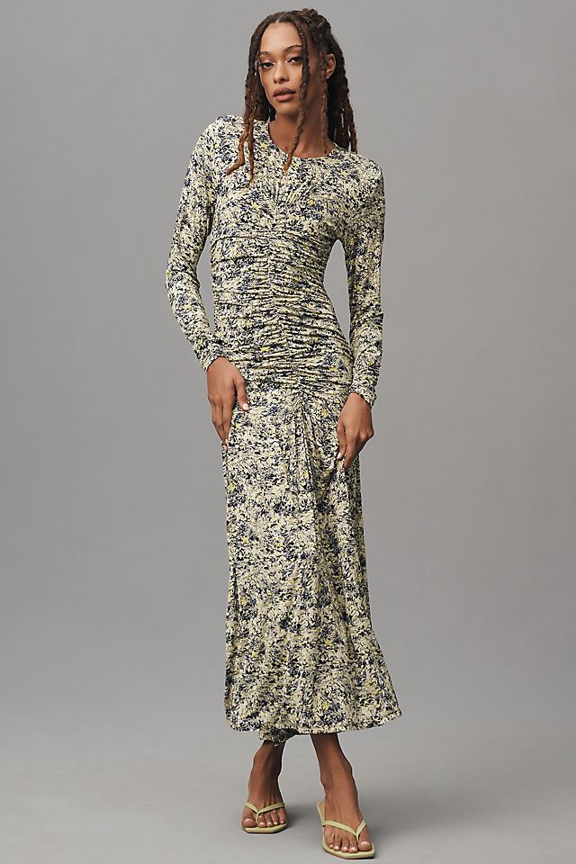 Minuly Dress in Green Floral Minuly Dress in Green Floral