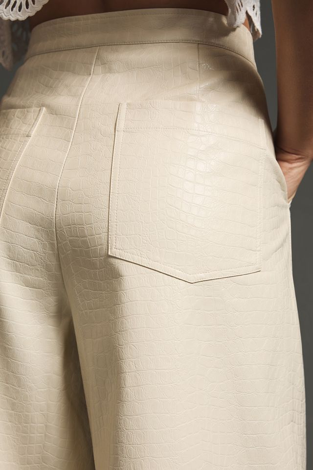 Stella Nova Harpa Faux Leather Culotte Trousers #4