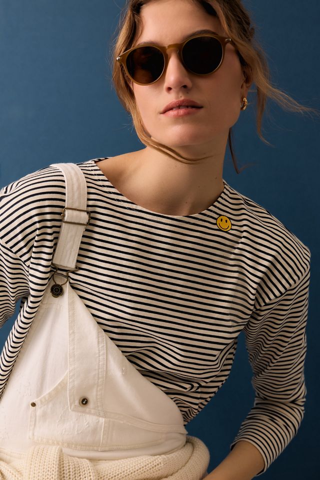 KULE The Boyfriend Smile Tee Anthropologie