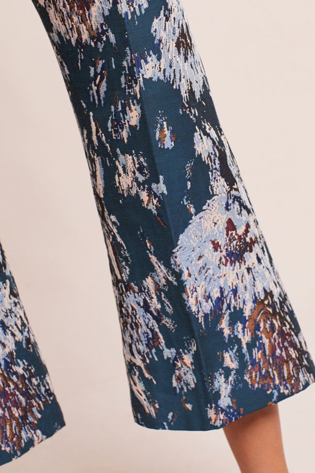 Emma Jacquard Cropped Trousers #4