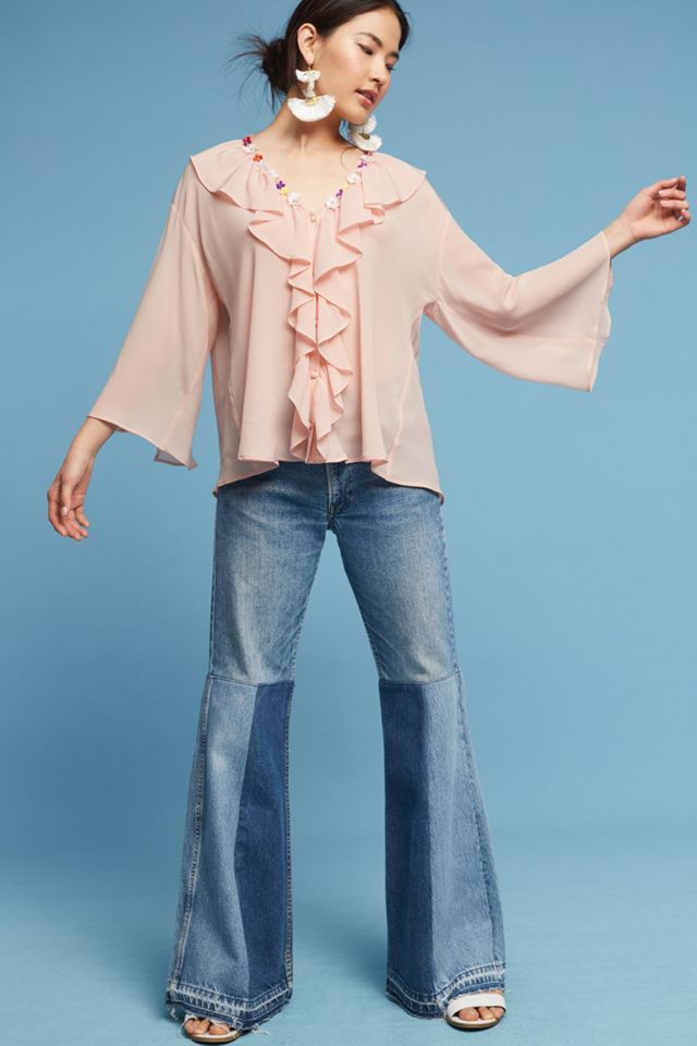 Daisy Chain Silk Blouse #1