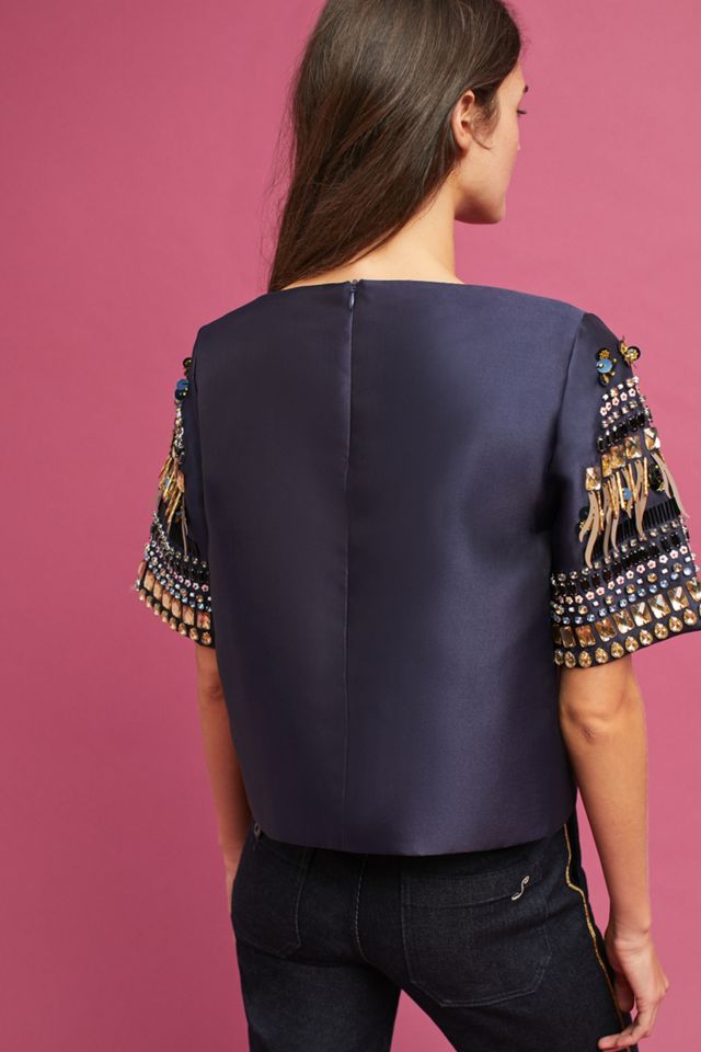 Minuit Embellished Top #3