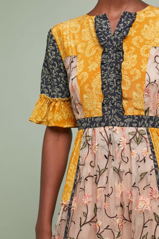 Autumn Patchwork Dress #1