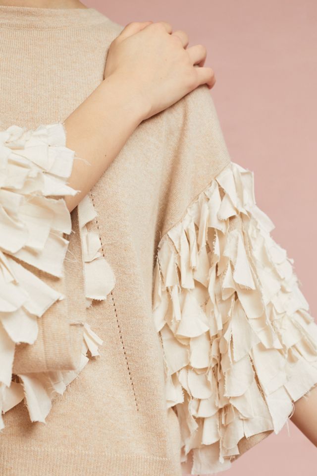 Kora Fringed Sleeve Top #1
