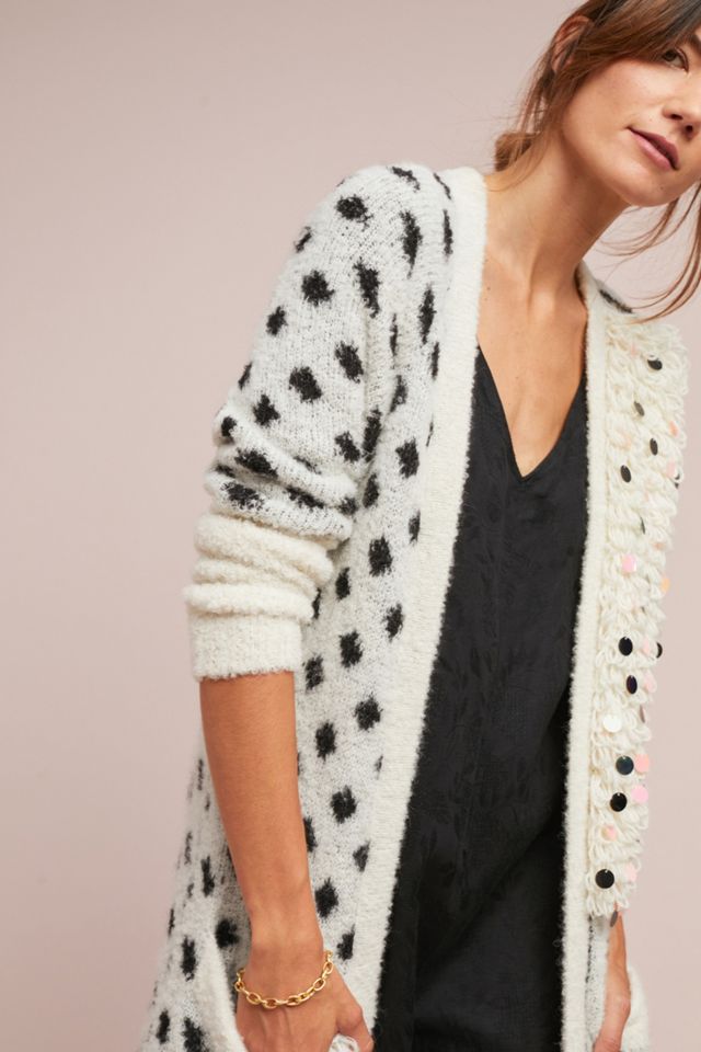 Mixed Print Cardigan #1