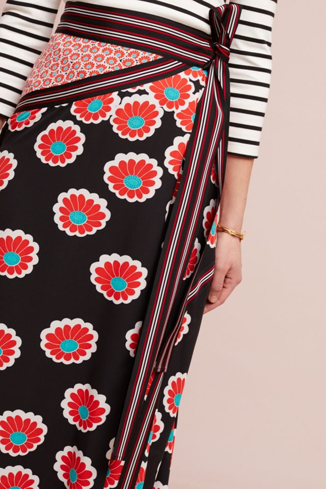 Diane von Furstenberg Taylor Maxi Wrap Skirt #2