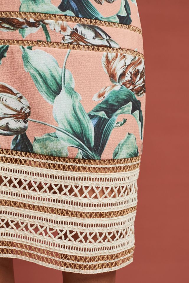 PatBO Laced Column Dress #2