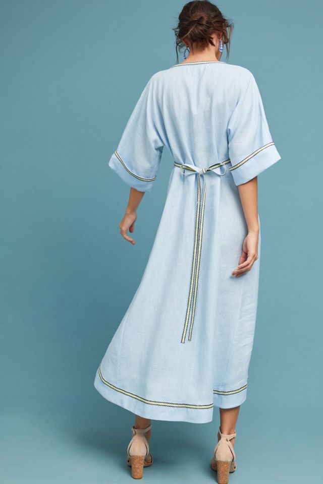 Alushta Embroidered Midi Dress #1