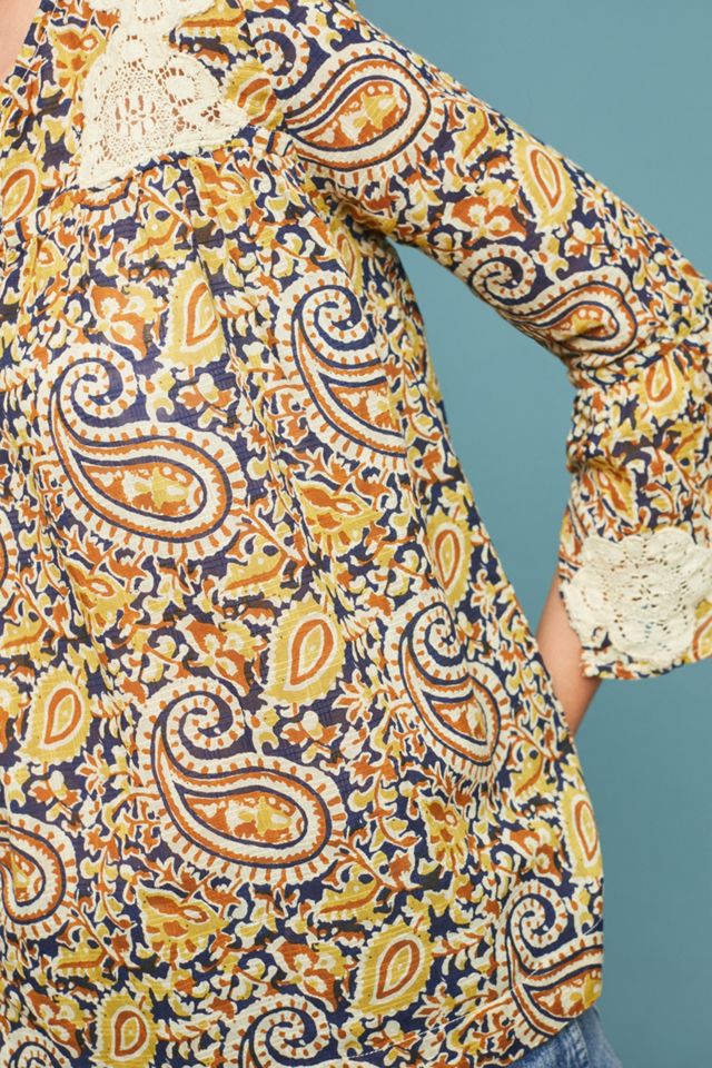 Odila Paisley Blouse #3