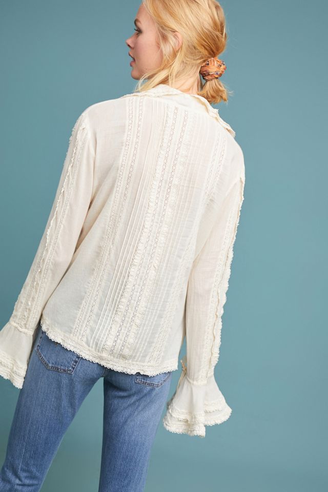 Blaire Bell-Sleeved Blouse #1