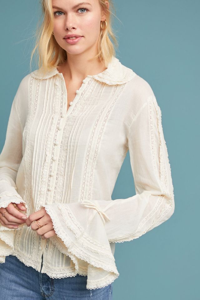 Blaire Bell-Sleeved Blouse #2