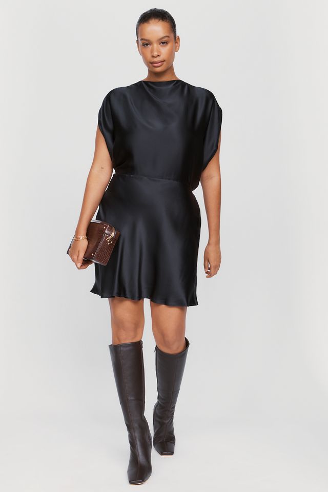 By Anthropologie 100% Silk Mini Dress #1
