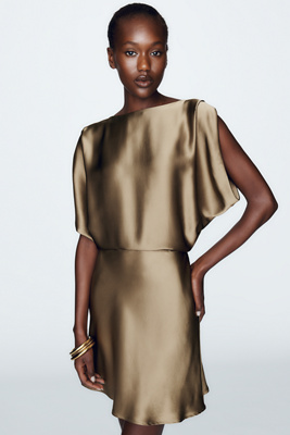 By Anthropologie 100% Silk Mini Dress by Anthropologie