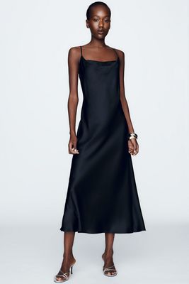 By Anthropologie 100% Silk Midi Dress
