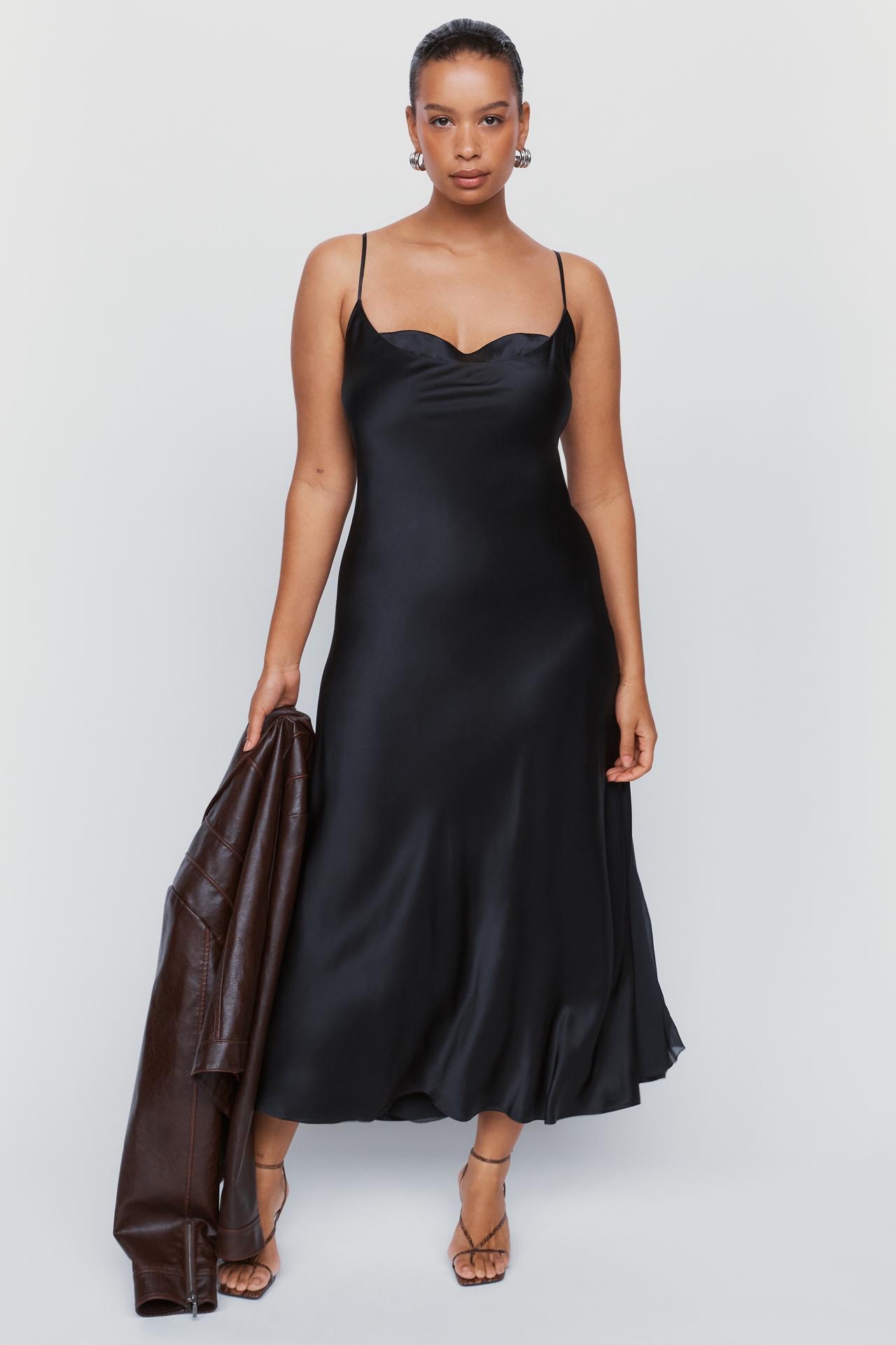 By Anthropologie 100% Silk Midi Dress