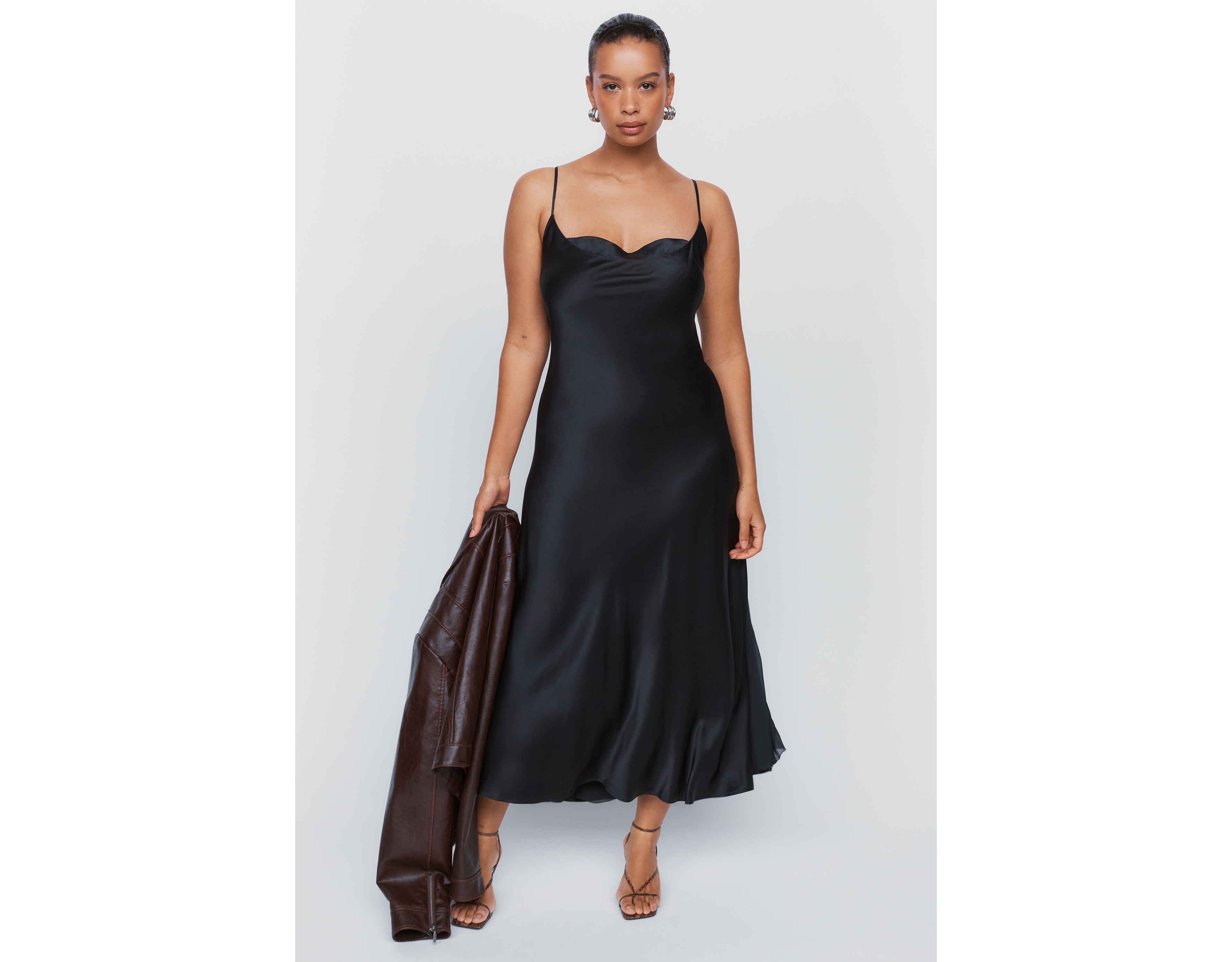 By Anthropologie 100% Silk Midi Dress