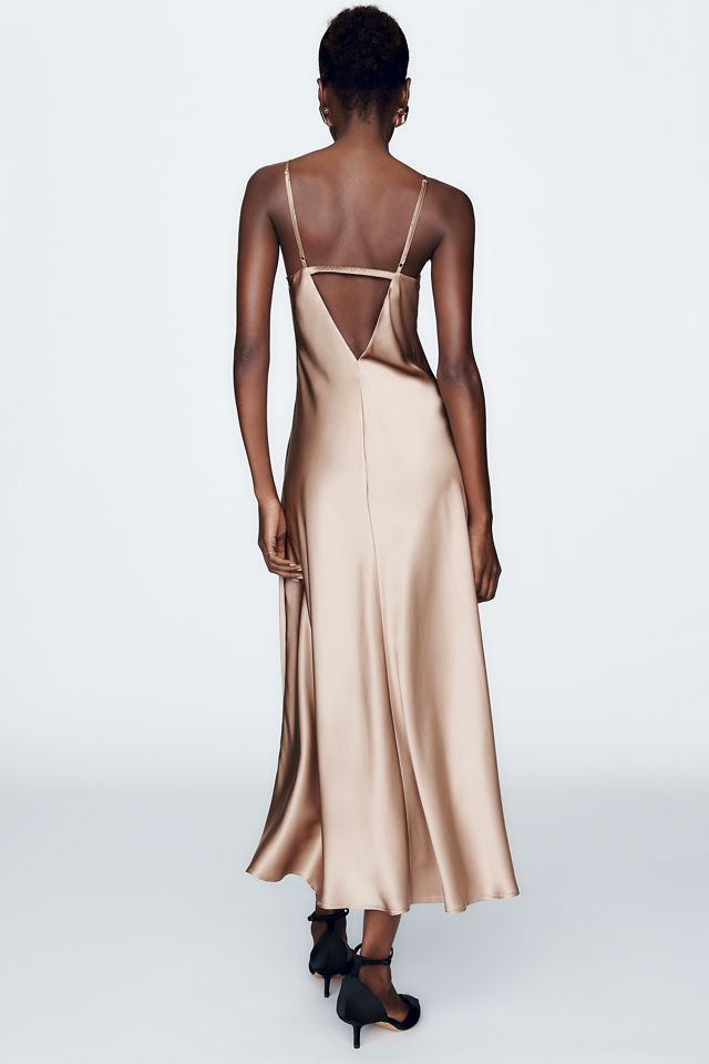 By Anthropologie 100% Silk Midi Dress #3
