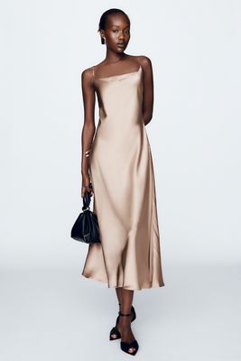 By Anthropologie 100% Silk Midi Dress