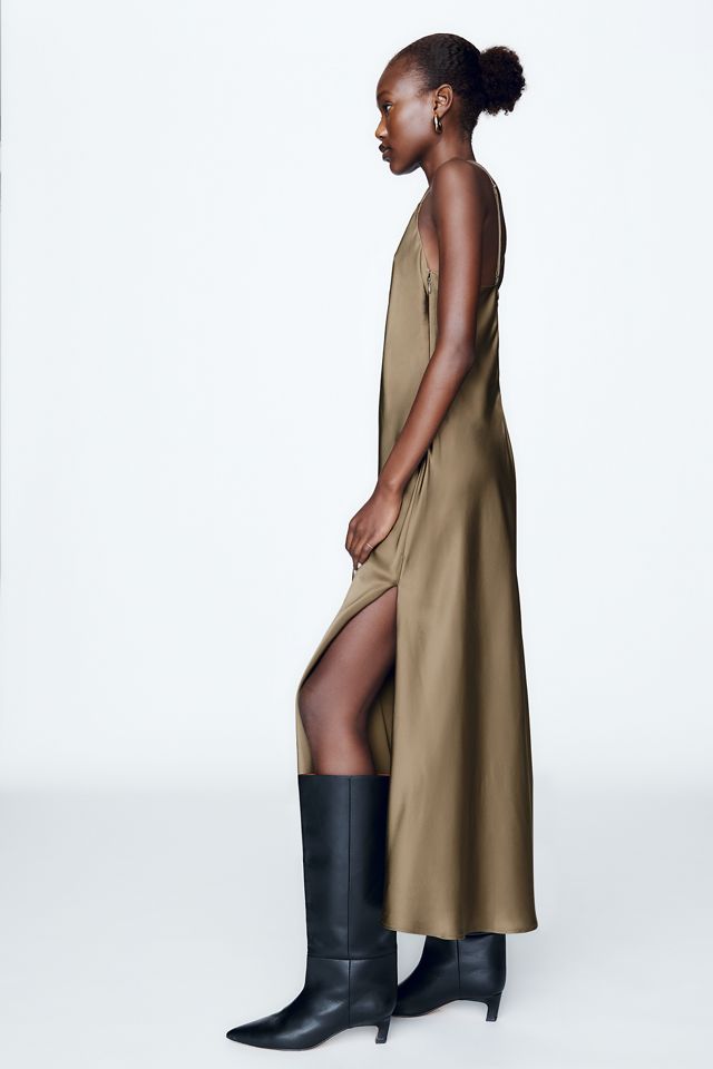 By Anthropologie 100% Silk Midi Dress #2