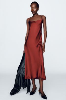 By Anthropologie 100% Silk Midi Dress