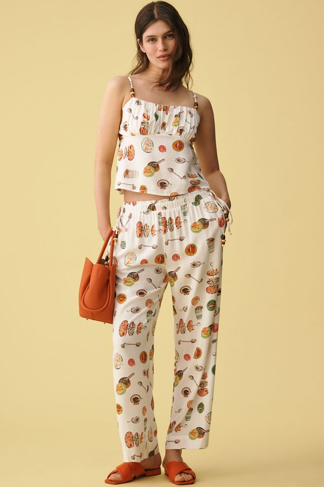 Lisa Says Gah Cleo Linen-Cotton Cami #2