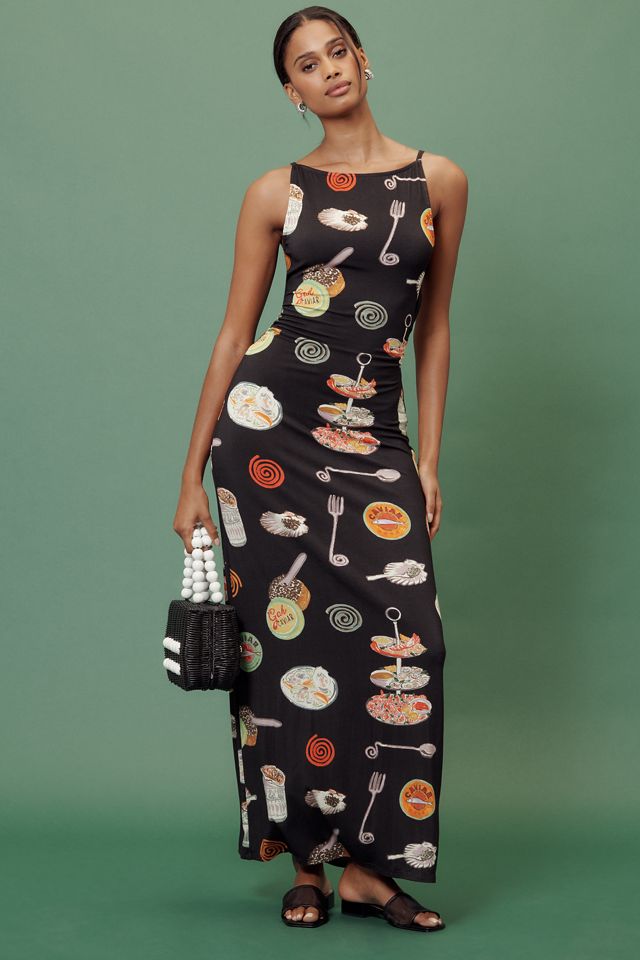 Lisa Says Gah Maya Sleeveless Midi Dress