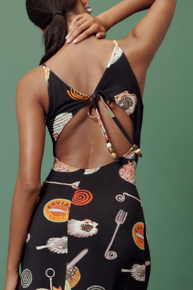 Lisa Says Gah Maya Sleeveless Midi Dress #3