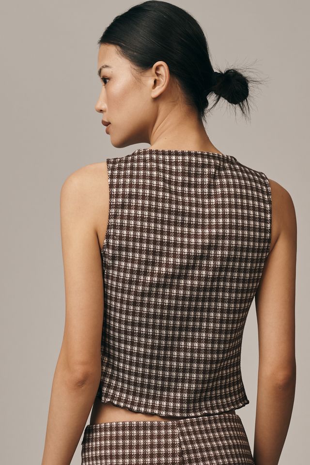 Lisa Says Gah Summer Knit Button-Front Tank Top #3