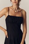 Lisa Says Gah Meg Sleeveless Drop-Waist Midi Dress