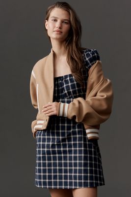 Lisa Says Gah Suzy Puff-Sleeve Mini Dress