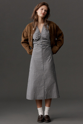 Lisa Says Gah Felicity Polka Dot Dress In White